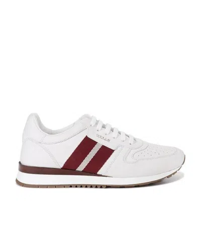 Bally Astel Striped Low-top Sneakers In Pink