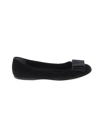 Pre-owned Bally Flats In Black