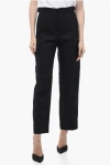 Bally Flax Blend Cargo Pants With Martingales