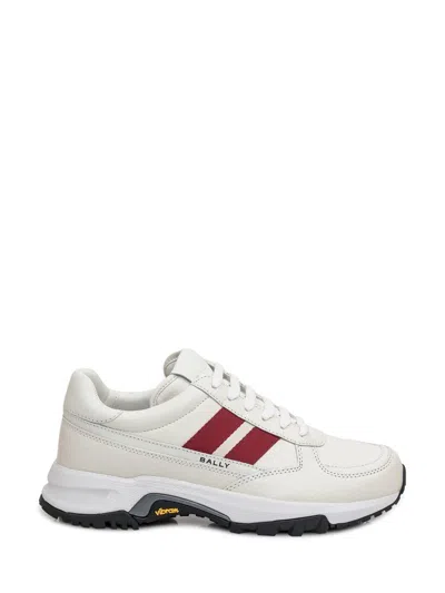 Bally Flick-ribbon Sneaker In White