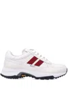 Bally Men's Flick-ribbon Sneakers In White