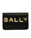 Bally Logo Crossbody Bag Crossbody Bags Black In Black