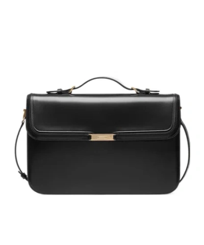 Bally Flip Shoulder Bag In Black