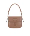Bally Beckett Shoulder Bag In Smooth Leather In Brown