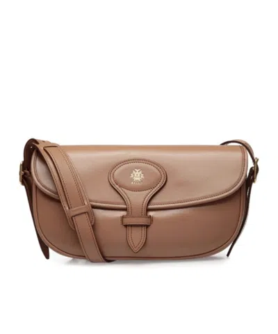 Bally Flip Shoulder Bag In Brown