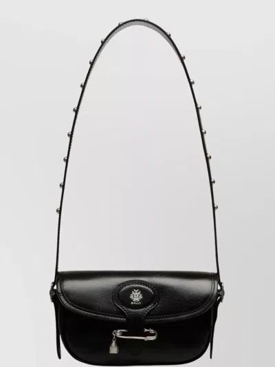 BALLY FOLDOVER METAL STUDS STRAP