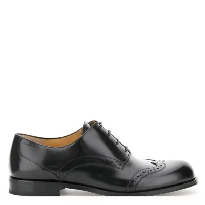 Bally Fribourg Frenk Leather Oxfords In Black