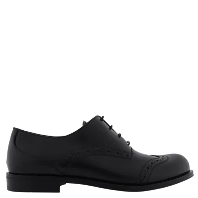 Bally Fribourg Frenk Leather Oxfords In Black