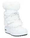 Bally Woman Ankle Boots Off White Size 9.5 Calfskin