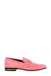 Bally Pink Genos Buckle-embellished Loafers