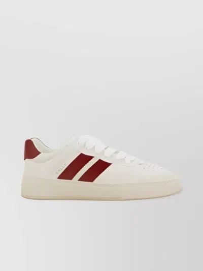 Bally Rebby Panelled Sneakers In White