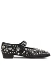 Bally Ballerine In Black