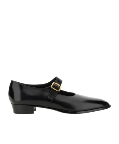 BALLY BALLY GERWIN BUCKLED FLAT PUMPS