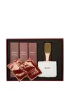 Bally Gift Box Shoe Care Kit In Metallic
