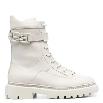 BALLY BALLY GIOELE LEATHER ANKLE BOOTS