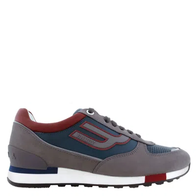 Bally Glendon Panelled Low-top Sneakers, Brand Size 5 ( Us Size 6 ) In Gray