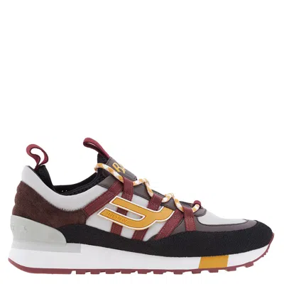 Bally Glick Mixed Media Low-top Sneakers In Multi