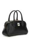 Bally Goat Leather Crossbody Bags In Black
