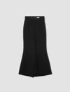 Bally Wool Midi Skirt In Black