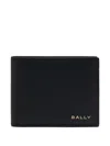 Bally Grained Essential Wallet In Black