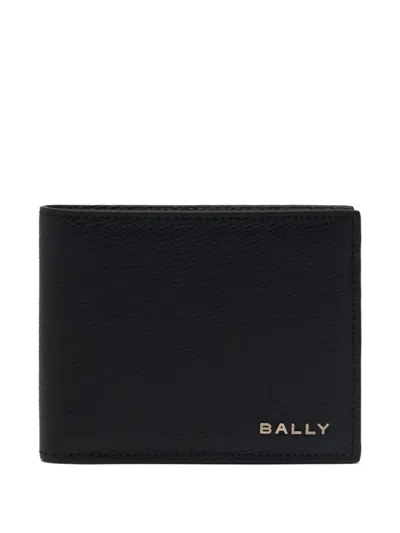 Bally Grained Essential Wallet In Black