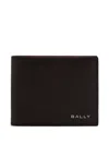 Bally Grained Essential Wallet In Brown