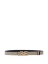 Bally Grained Leather Belt In Brown