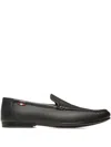 Bally Man Loafers Brown Size 13 Soft Leather In Black