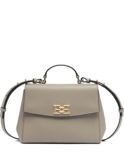 Bally Grained Top-handle Tote Bag In Neutral