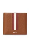 Bally Grainy-texture Wallet In Brown