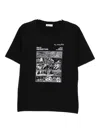 Bally Graphic-print Cotton T-shirt In Black