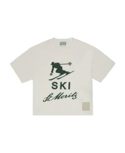 Bally Graphic-print Cotton T-shirt In White