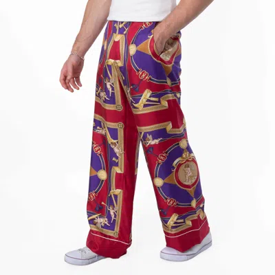 Bally Graphic-print Wide Leg Trousers In Animal Print