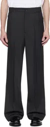 Bally Twill Trousers In U761 - Grey Melange