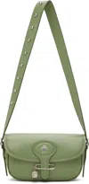 Bally Green Beckett Mini Bag In U6a0p - Oil Green 25