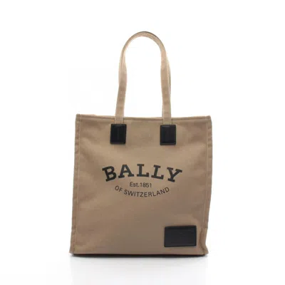 Pre-owned Bally Green Canvas Tote Bag ()