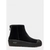 Bally Platform Leather Ankle Boots In Black