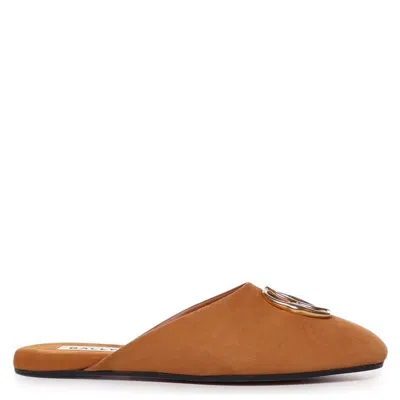 Bally Gylon San Fernando Suede Loafers In Brown