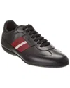 Bally Haldin Leather Sneaker In Black