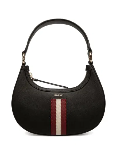 Bally Half-moon Shoulder Bag In Black
