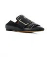 Bally Hamelia Women's 6223325 Black Leather Studded Pumps In Multi