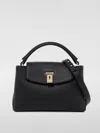 Bally Borsa A Mano Layka In Pelle Martellata In Black