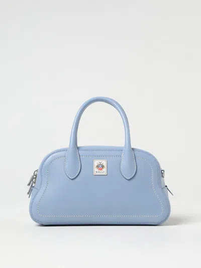 BALLY HANDBAG BALLY WOMAN COLOR GNAWED BLUE,422179011