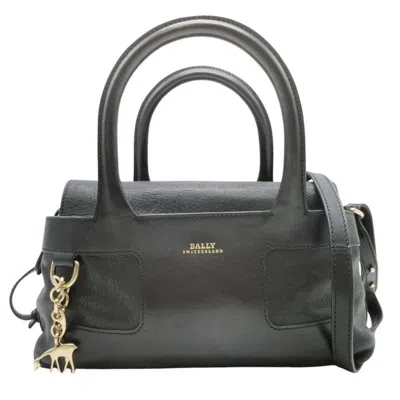 Pre-owned Bally Handbag Shoulder Bag () In Black