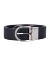 Bally Astory Reversible And Adjustable Leather Belt