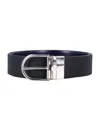 Shop Bally Hanky 35mm Reversible Belt In Black