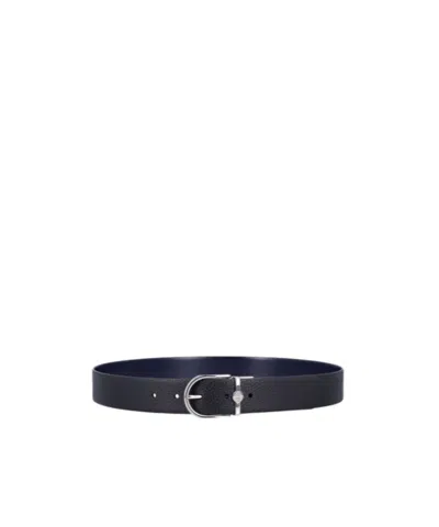 Bally Hanky Buckle Fastened Belt In Black