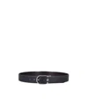 Bally Hanky Buckle Fastened Belt In Black