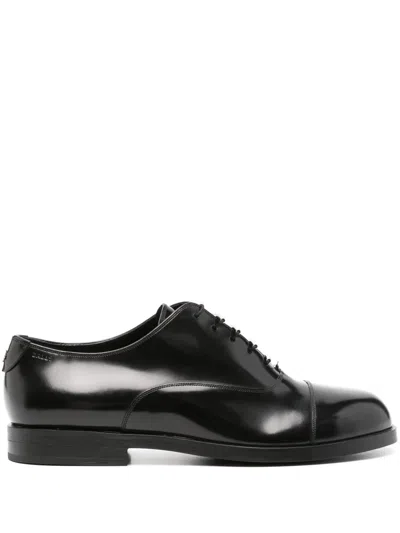 Bally Hardware-laces Oxford Shoes In Black