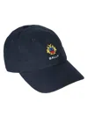 Bally Logo-patch Baseball Cap In Blue